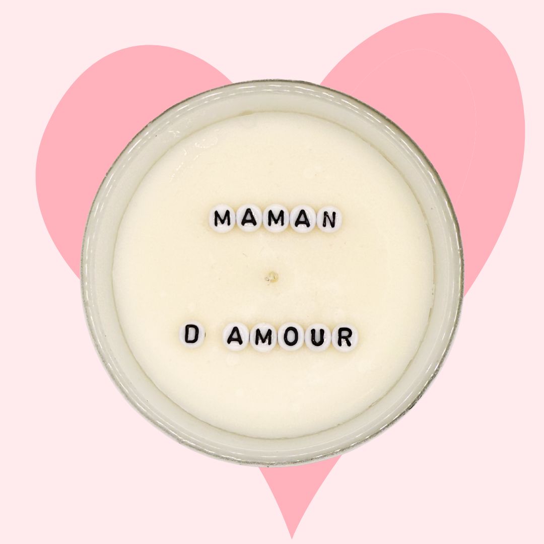 Bougie "Maman d'amour"