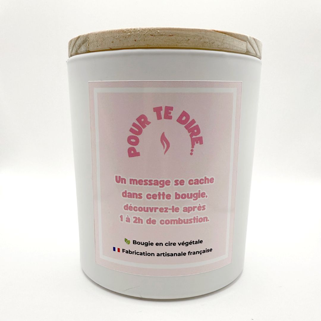 Bougie "Mon humain préféré"