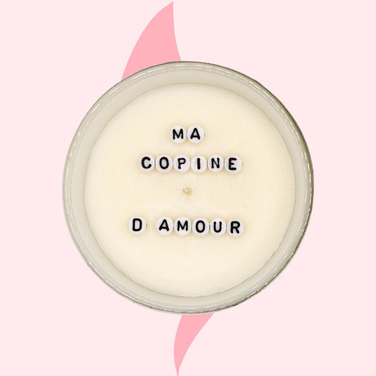 Bougie "Ma copine d'amour"
