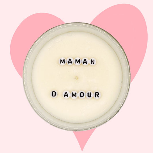 Bougie "Maman d'amour"