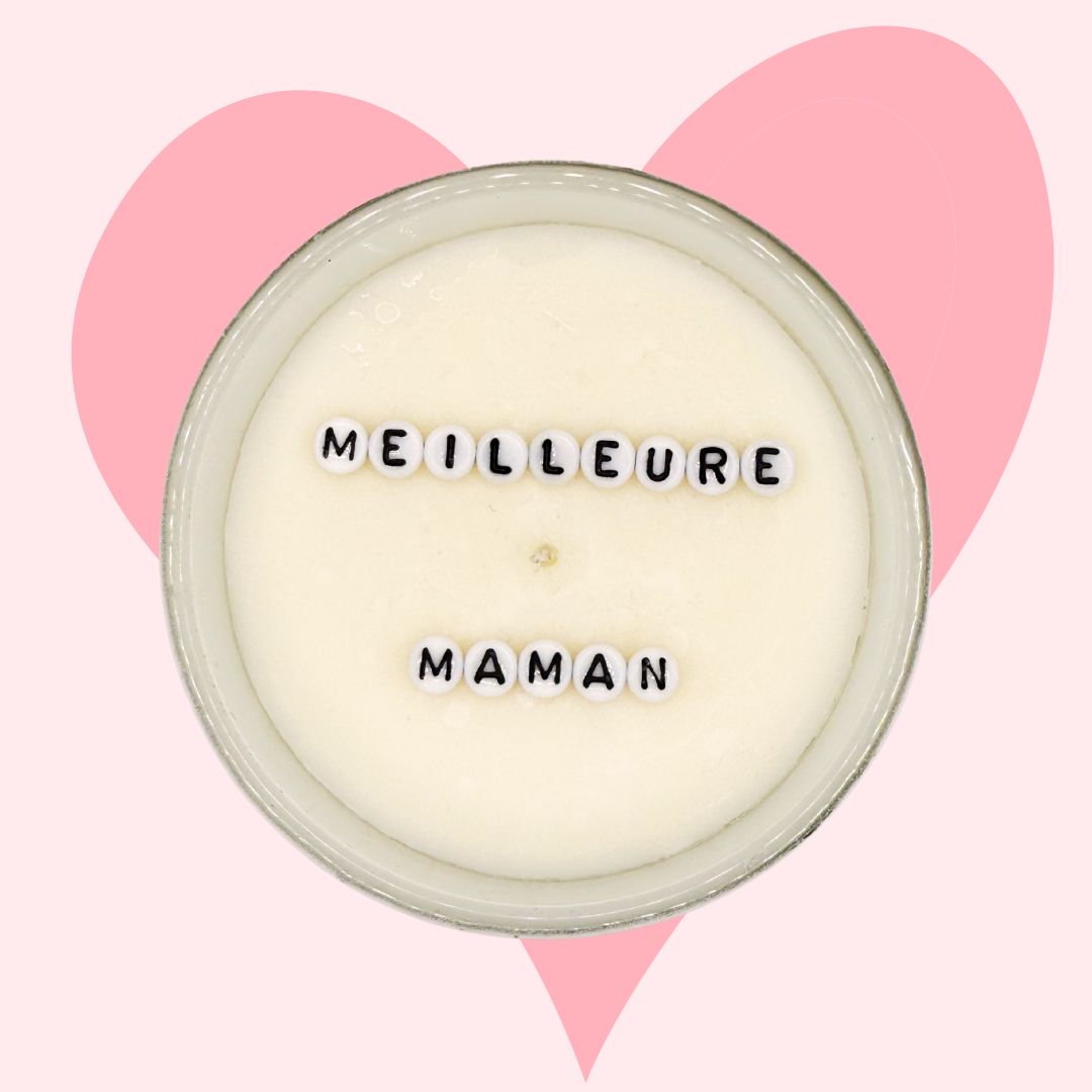 Bougie "Meilleure maman"