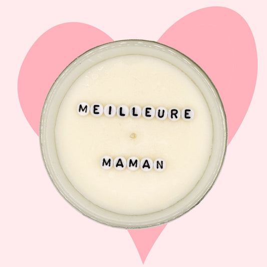 Bougie "Meilleure maman"